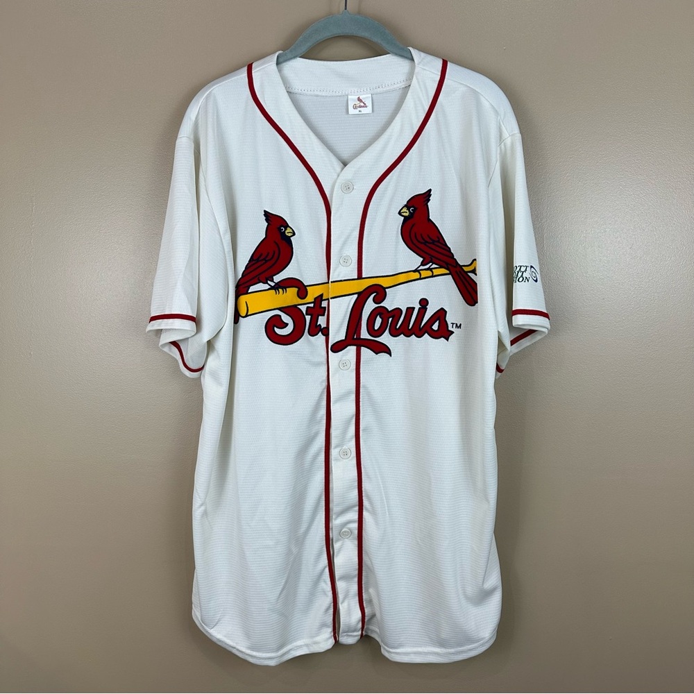 St Louis Cardinals MLB Embroidered Baseball Jersey XL Ballgame